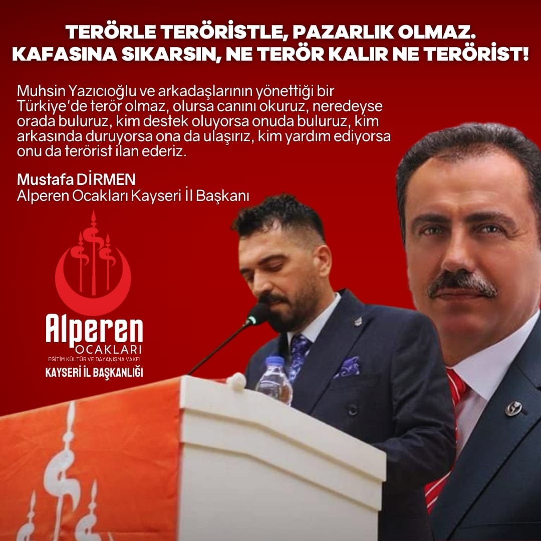 PKK SEMPATİZANLARINI, ORTALIGI KARIŞTIRMAK İÇİN SOKAĞA ÇAĞIRANLARI UYARIYORUZ!! 
