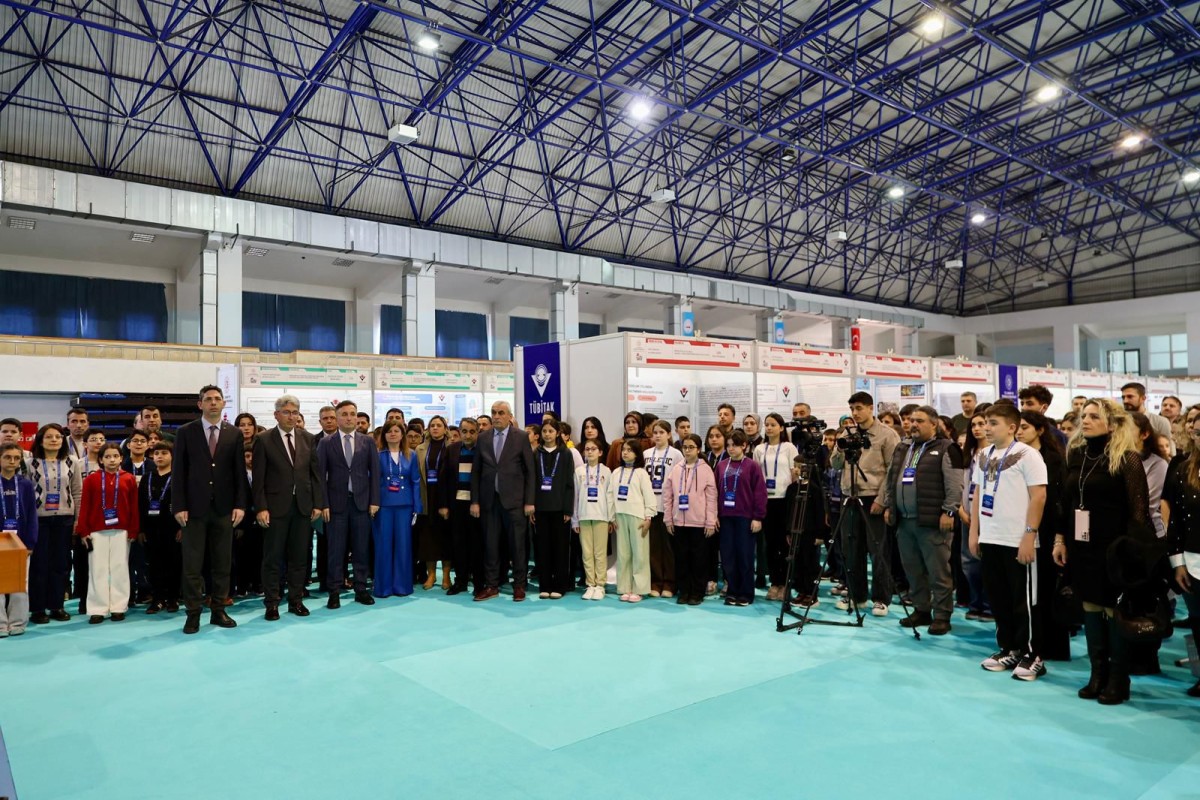 ERÜ'DE 20. TÜBİTAK SERGİSİ AÇILDI 