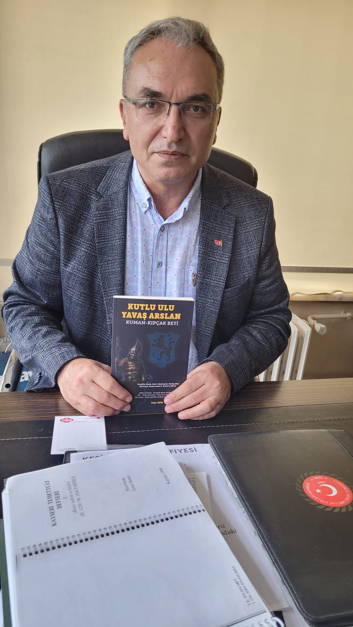 YAZAR CENGİZ ERGAN'DAN TARİHİ KİTAP 