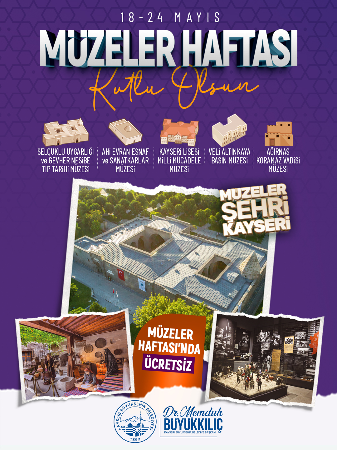 MÜZELER HAFTASI MÜJDESİ: MÜZELER ÜCRETSİZ OLACAK
