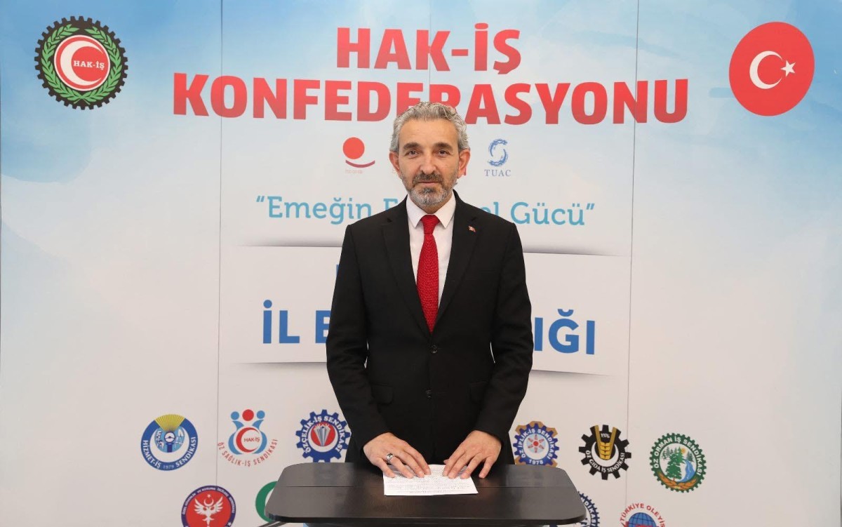 HAK-İŞ İL BAŞKANI NAVRUZ: “GENEL BAŞKANIMIZ VE SUMUD TUTSAKLARI İÇİN ANKARA’YA DOĞRU YOLA ÇIKIYORUZ”