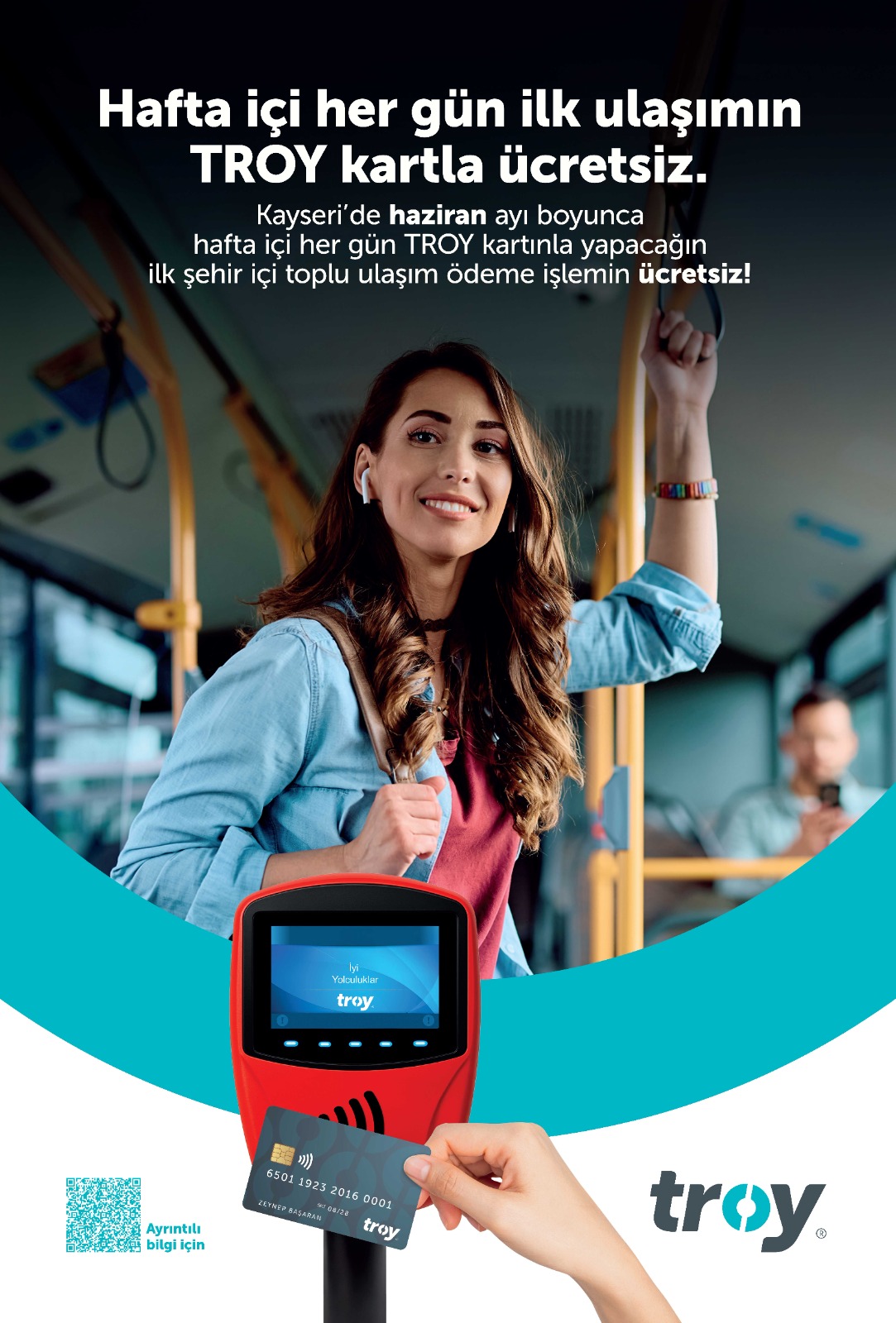 BÜYÜKŞEHİR, TROY İŞ BİRLİĞİYLE ŞEHİR İÇİ ULAŞIM ÜCRETSİZ