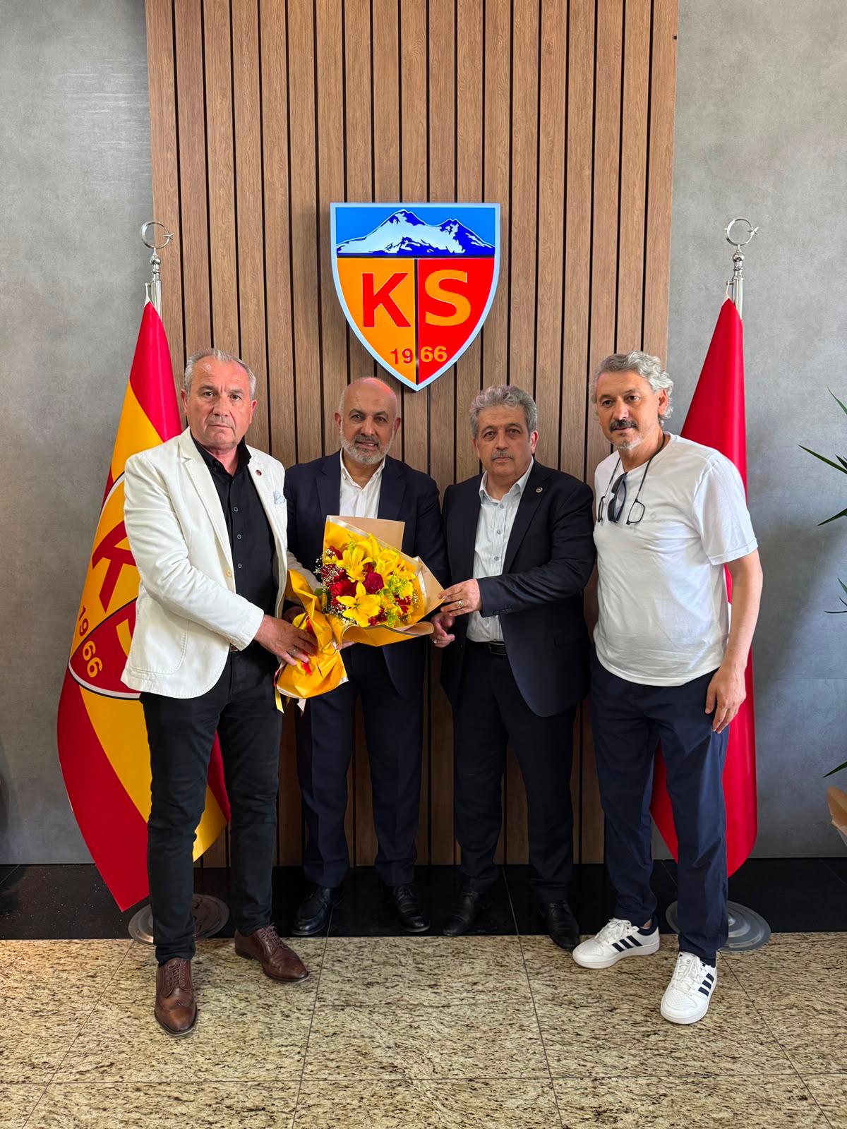 KAYSERİSPOR'A ZİYARETÇİ AKINI 