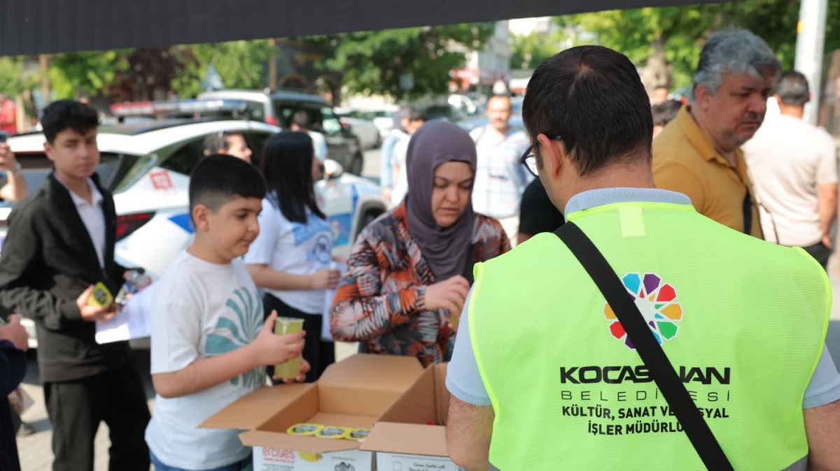 KOCASİNAN BELEDİYESİ’NDEN LGS MARATONUNA ANLAMLI DESTEK