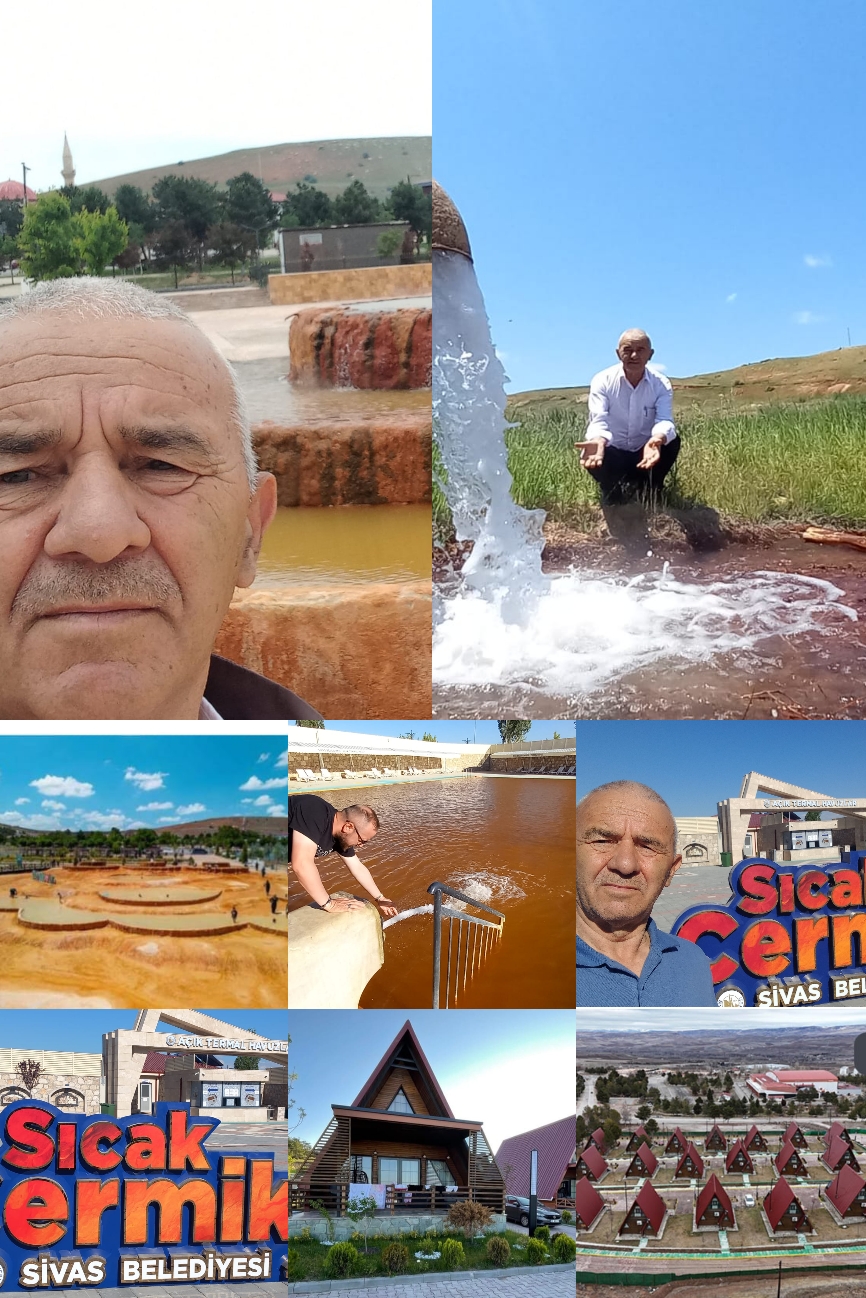 Sivas'ıınTÜRKİYE'DE HER BÜTÇEYE UYGUN TEK TERMAL SICAK SU KAPLICALARI 