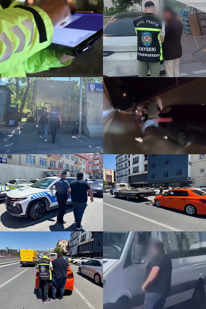 TRAFİK MAGANDALARlNA GEÇİT YOK