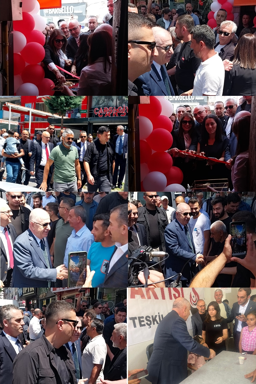 ZAFER PARTİSİ DEVELİ İLÇE BAŞKANLIĞININ AÇlLlSlNl ÖZDAĞ YAPTI
