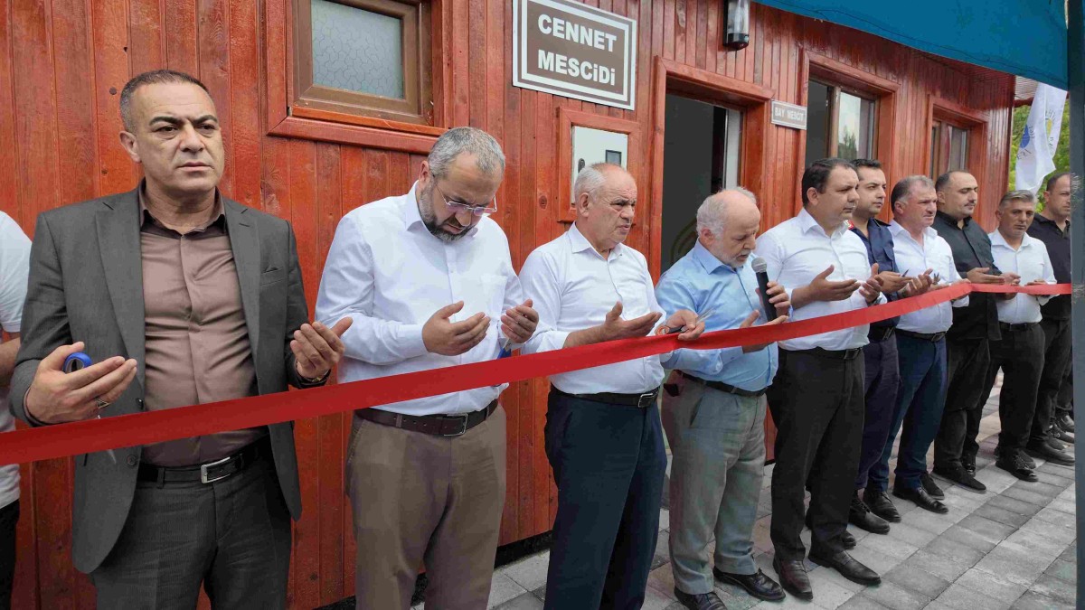 BÜYÜKPINAR MESİRE ALANI CENNET MESCİDİ İBADETE AÇILDI