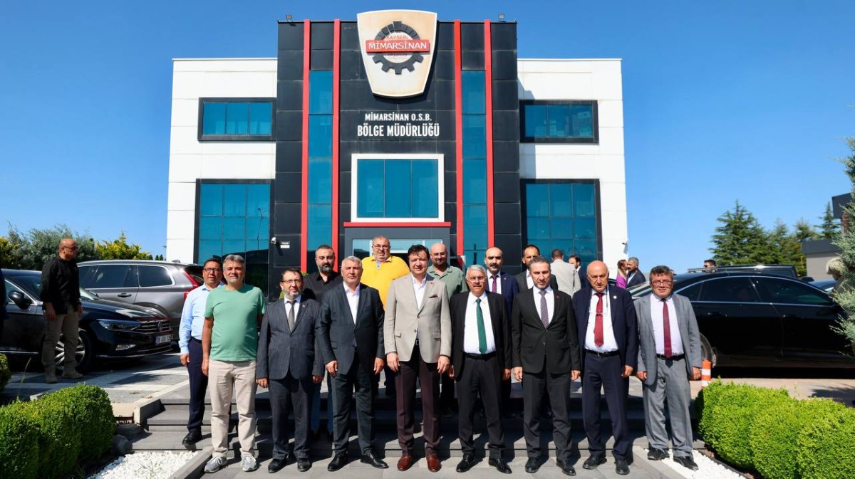 ARIKAN'DAN BEKİR YILDIZ VE MİMARSİNAN OSB'YE ZİYARET