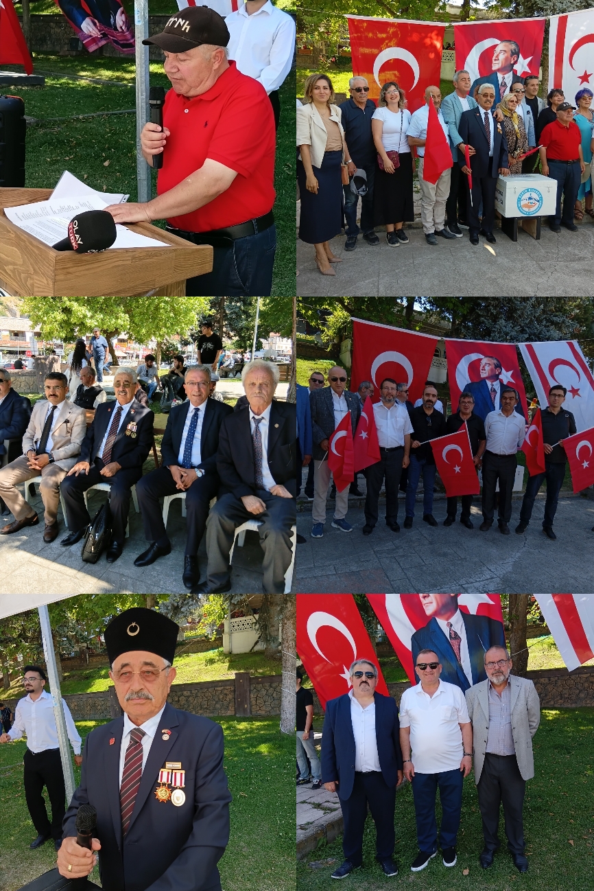 20 TEMMUZ KIBRIS BARIŞ HEREKATI HİSARCIK'TA KUTLANDI