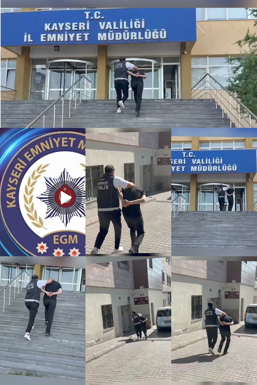 EMNİYET MÜDÜRLÜĞÜ'NDEN KAÇAMADI