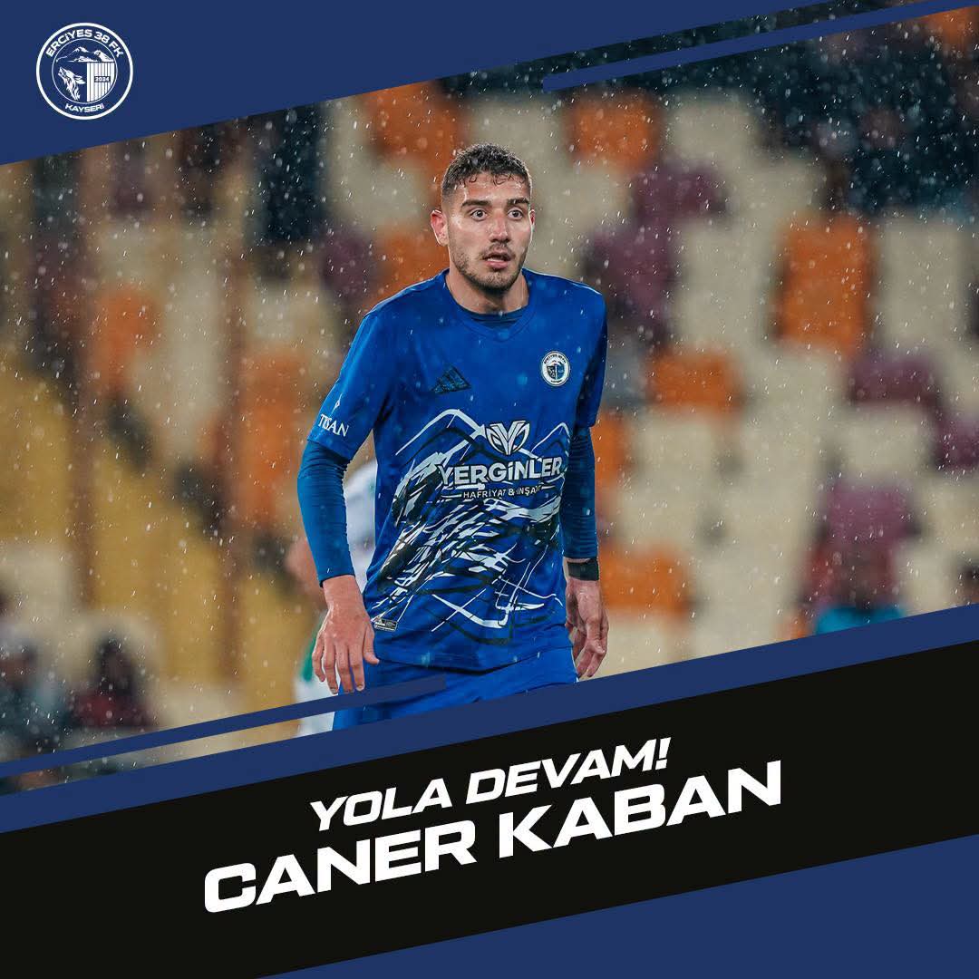 ERCİYES 38 FK'DAN START... CANER KABAN, YUVAYA DÖNDÜ