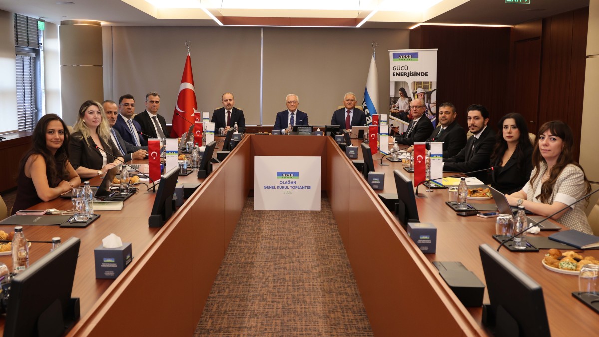 BAŞKAN BÜYÜKKILIÇ, AKSA DOĞALGAZ GENEL KURULU'NA KATILDI