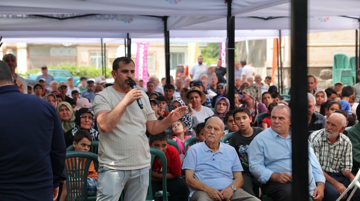 BAŞKAN ÇOLAKBAYRAKDAR, TURGUTREİS MAHALLESİ SAKİNLERİYLE BULUŞTU
