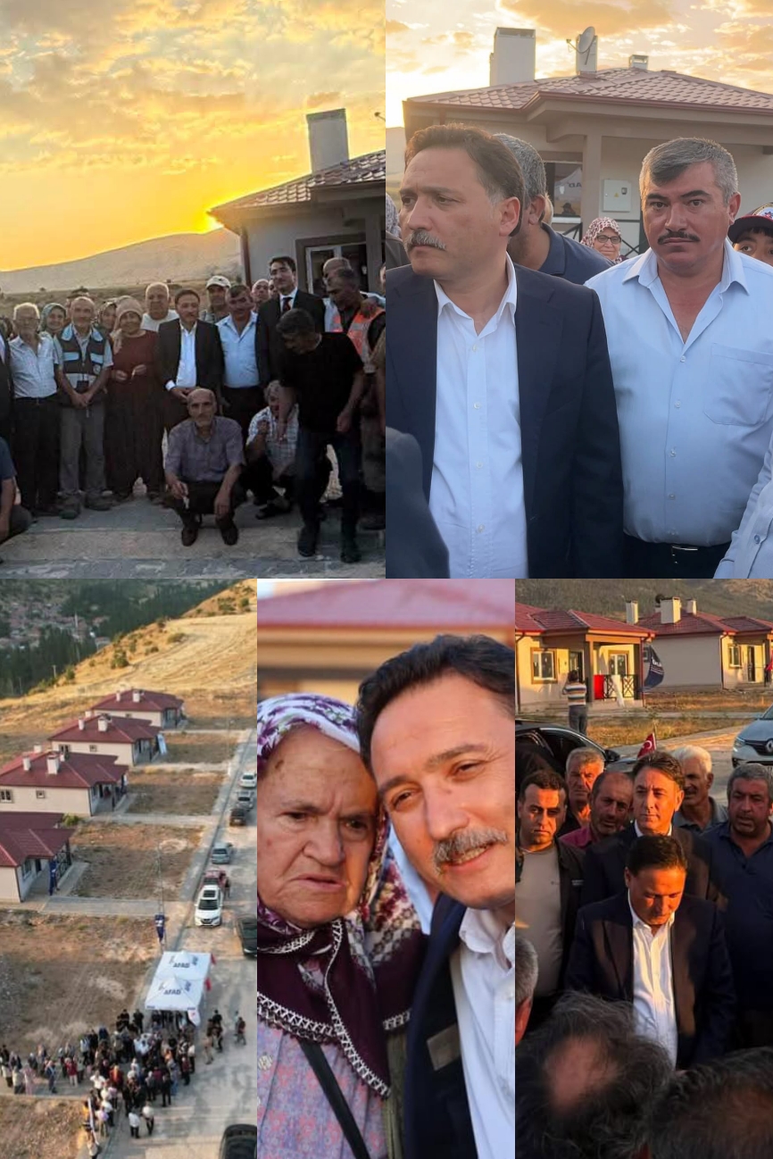 DEVELİ'DE DEPREM KONUTLARI TESLİM EDİLDİ 