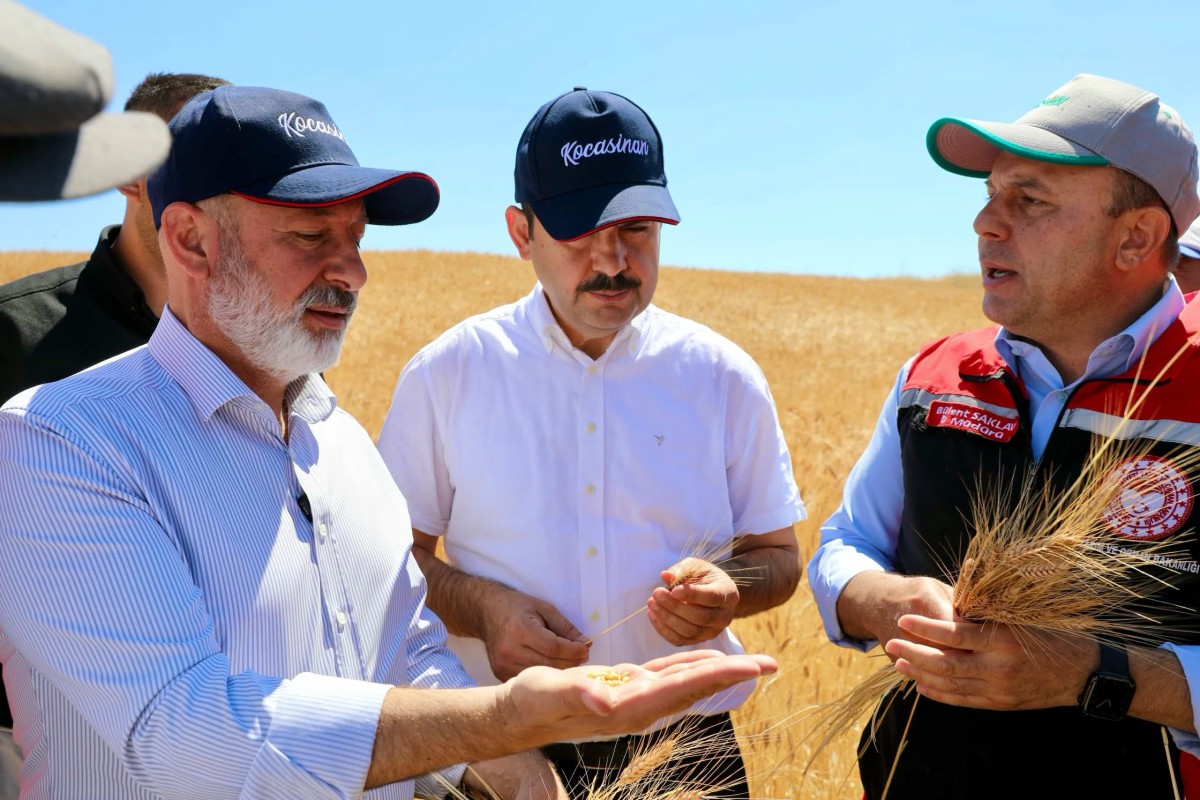 KOCASİNAN’DA TARIM BULUŞMASI HASATLA TAÇLANDI