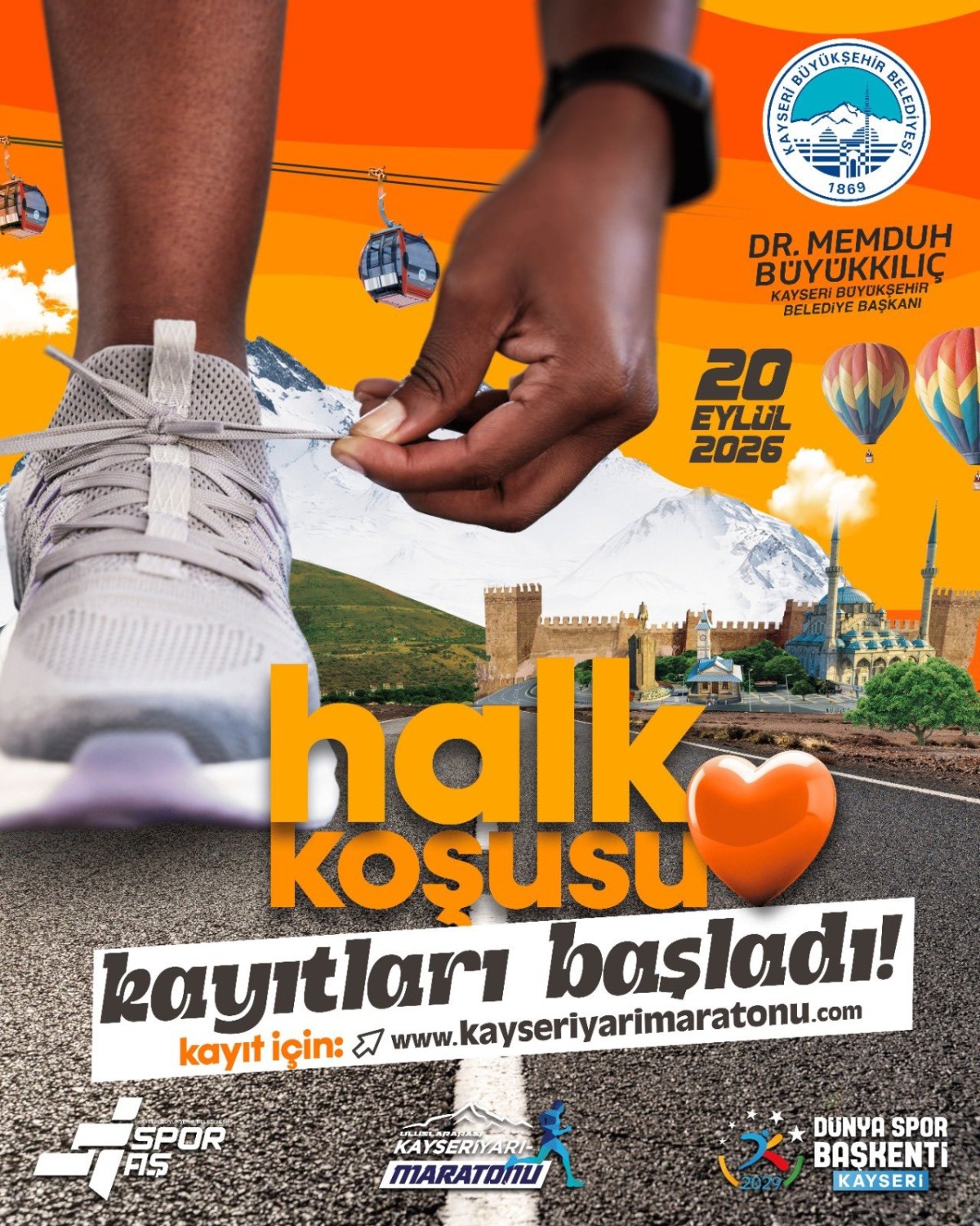 HALK KOŞUSU KAYITLARI BAŞLADI