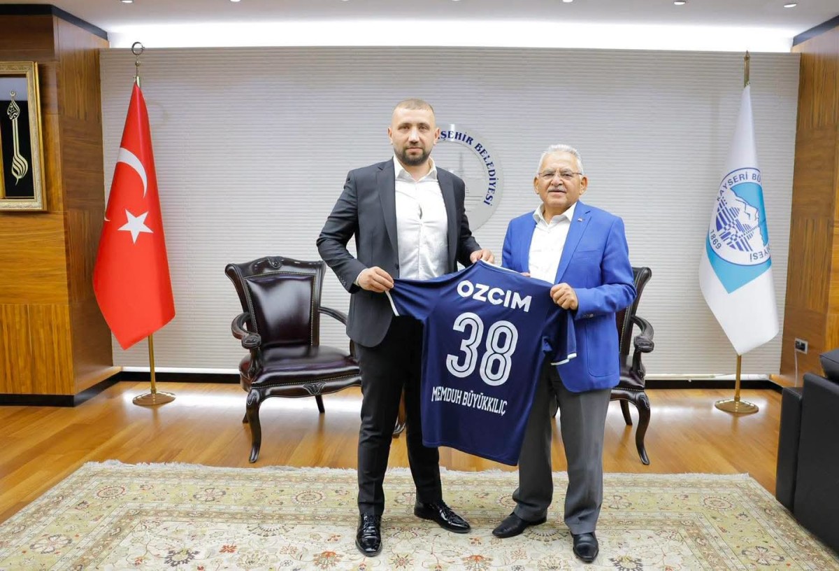 ERCİYES 38 FK'DAN BÜYÜKKILIÇ'A ZİYARET 