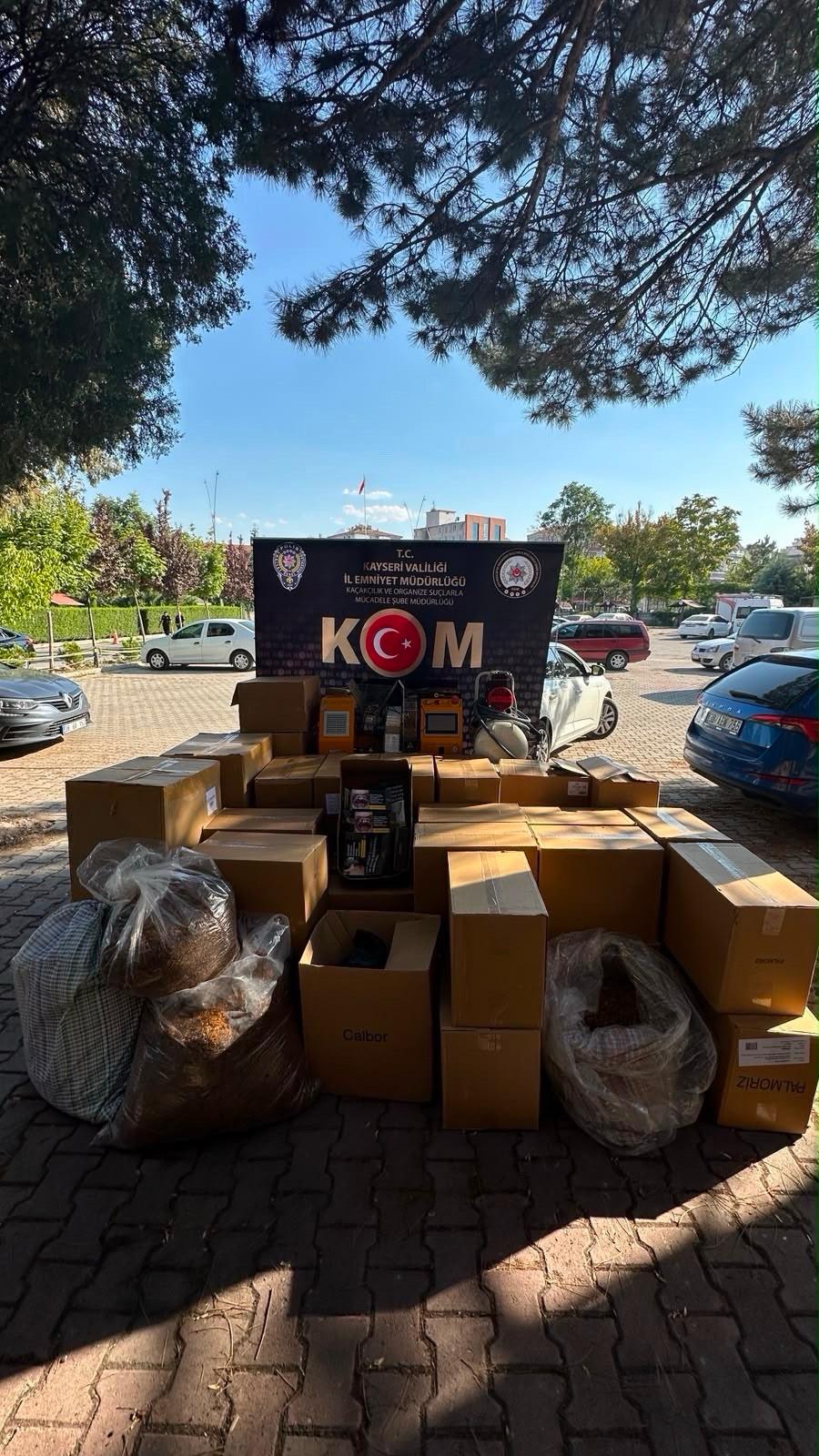 KAÇAK SİGARA OPERASYONU 