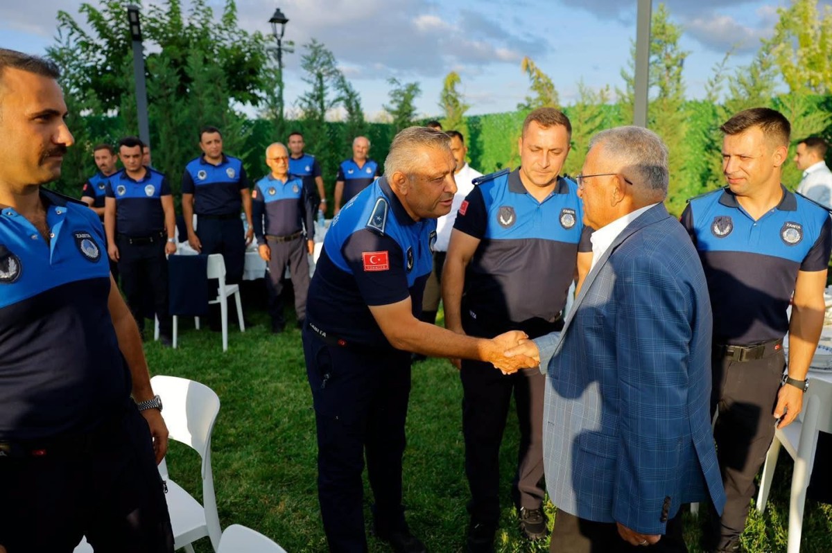 BÜYÜKKILIÇ, ZABITA HAFTASI DOLAYISIYLA ZABITA PERSONELİ İLE BULUŞTU