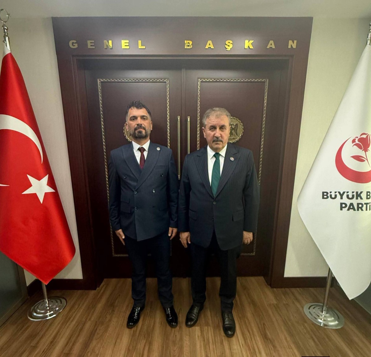 BÜYÜK BİRLİK PARTİSİ İL BAŞKANLIĞINDAN GENEL MERKEZ ZİYARETİ