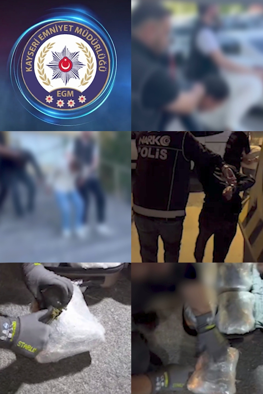 3 KİLO 420 GRAM UYUŞTURUCU ELE GEÇİRİLDİ