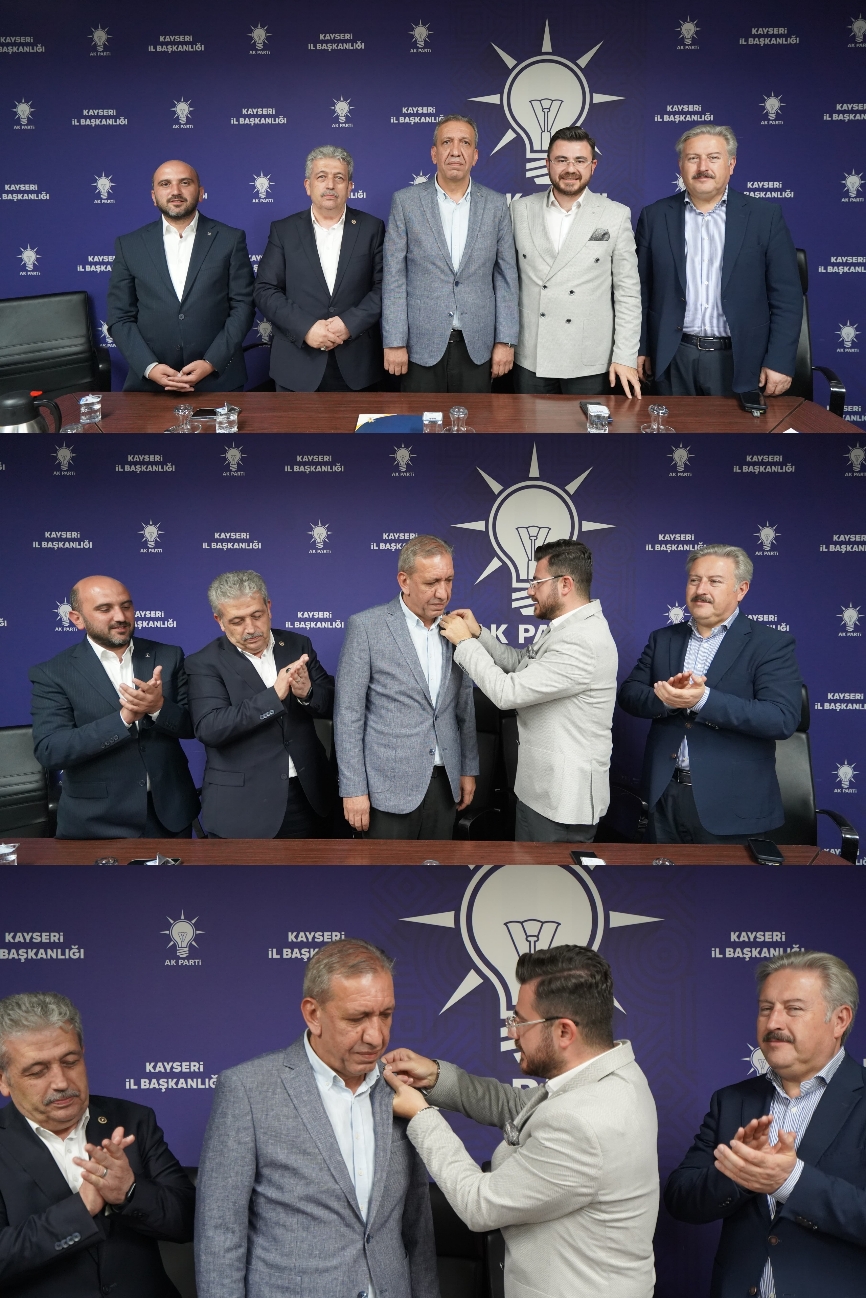 CHP'Lİ MECLİS ÜYESİ AK PARTİ'YE KATILDI