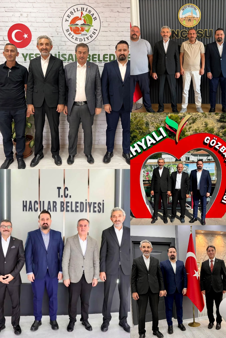 BAŞKAN NAVRUZ, BELEDİYELERİ TURLUYOR