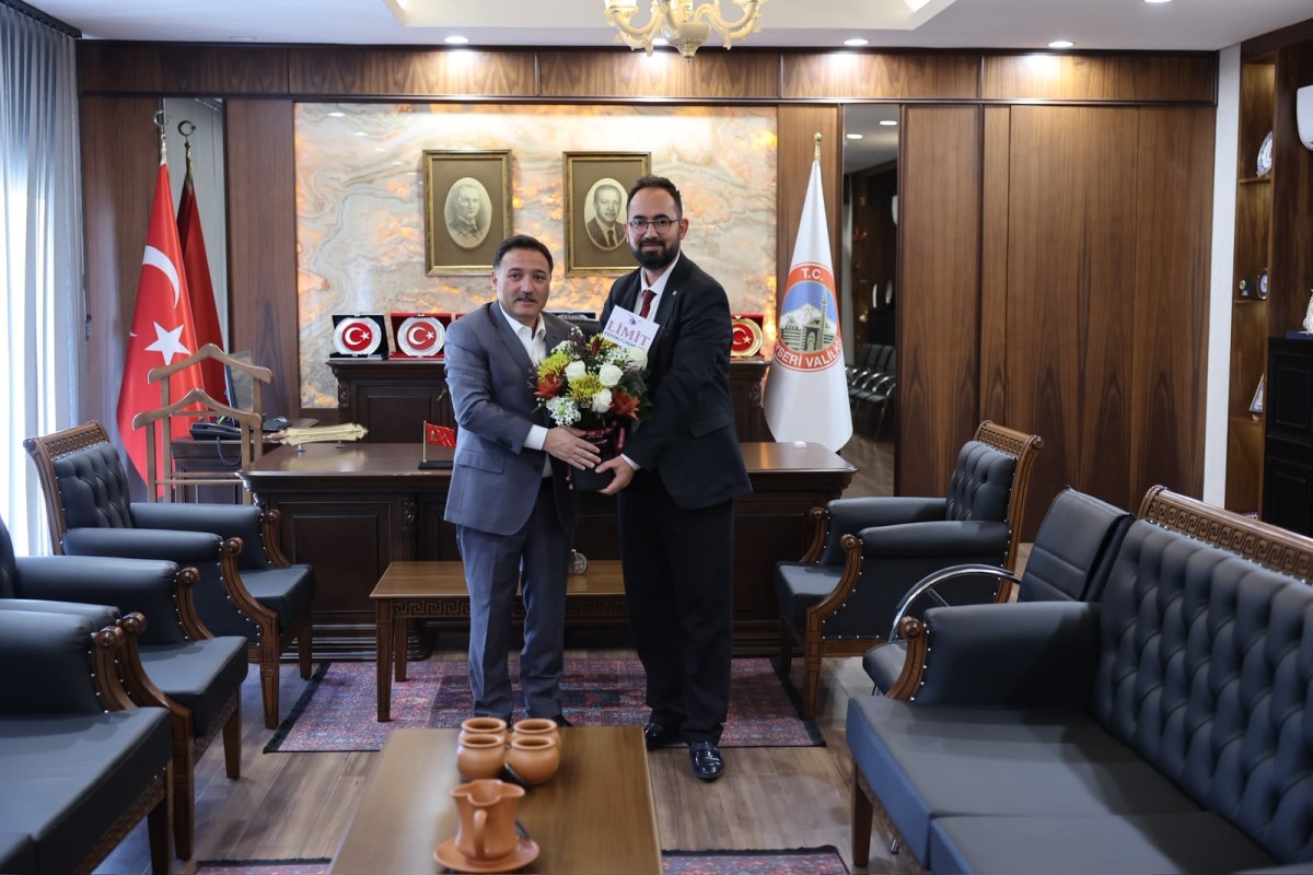VALİ GÖKMEN ÇİÇEK'İ ZİYARET ETTİ 