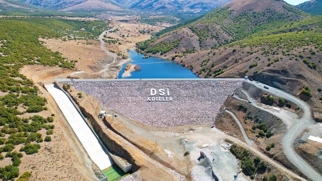 DSİ HEYETİ KÖSELER GÖLETİNDE İNCELEME YAPTI