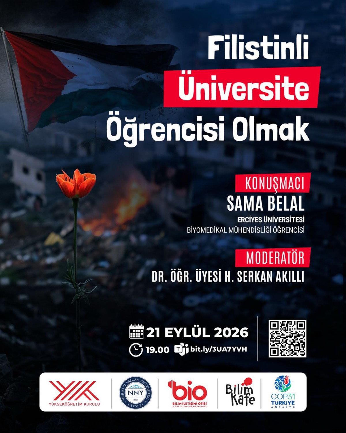 NNYÜ’DE GAZZE İÇİN BİLİM KAFE ETKİNLİĞİ