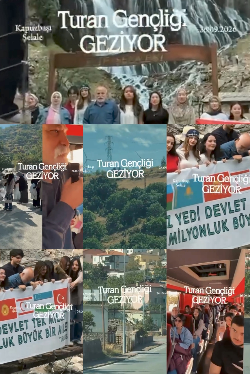 TURAN GENÇLİĞİ GEZİYOR TURU KAPUZBAŞI'NDA