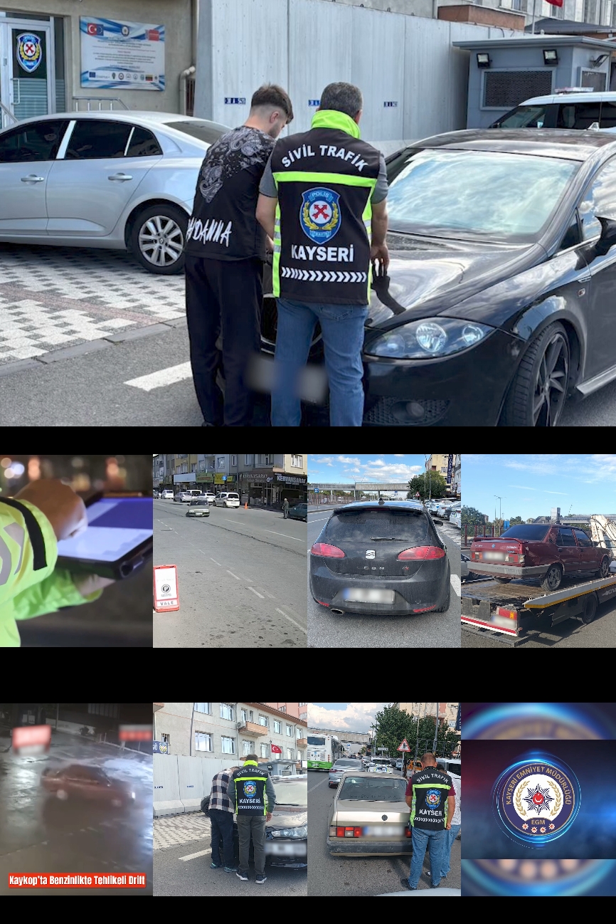 EMNİYET MÜDÜRLÜĞÜ'NDEN SÜRÜCÜLERE YAKIN TAKİP