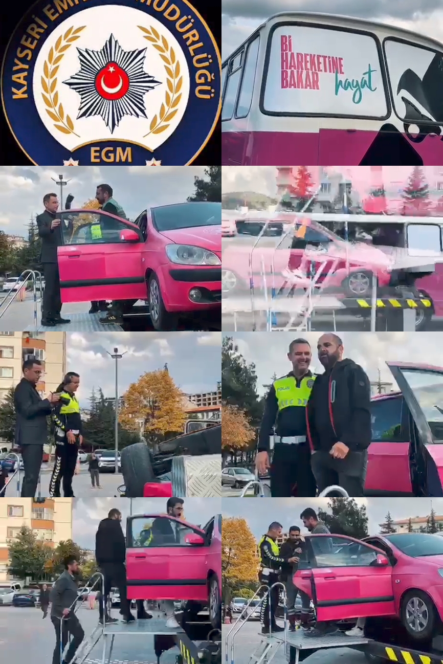 EMNİYET MÜDÜRLÜĞÜ'NDEN EĞİTİM ÇALlŞMASl 
