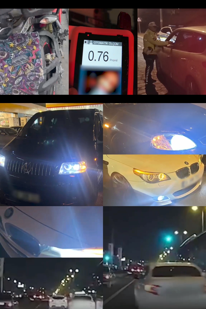 EMNİYET MÜDÜRLÜĞÜ'NDEN SÜRÜCÜLERE VE ARAÇLARA SlKl TAKİP 