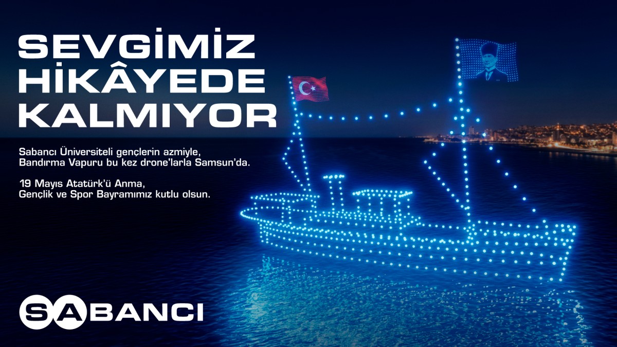BANDIRMA VAPURU GÖKYÜZÜNDE HAYAT BULDU