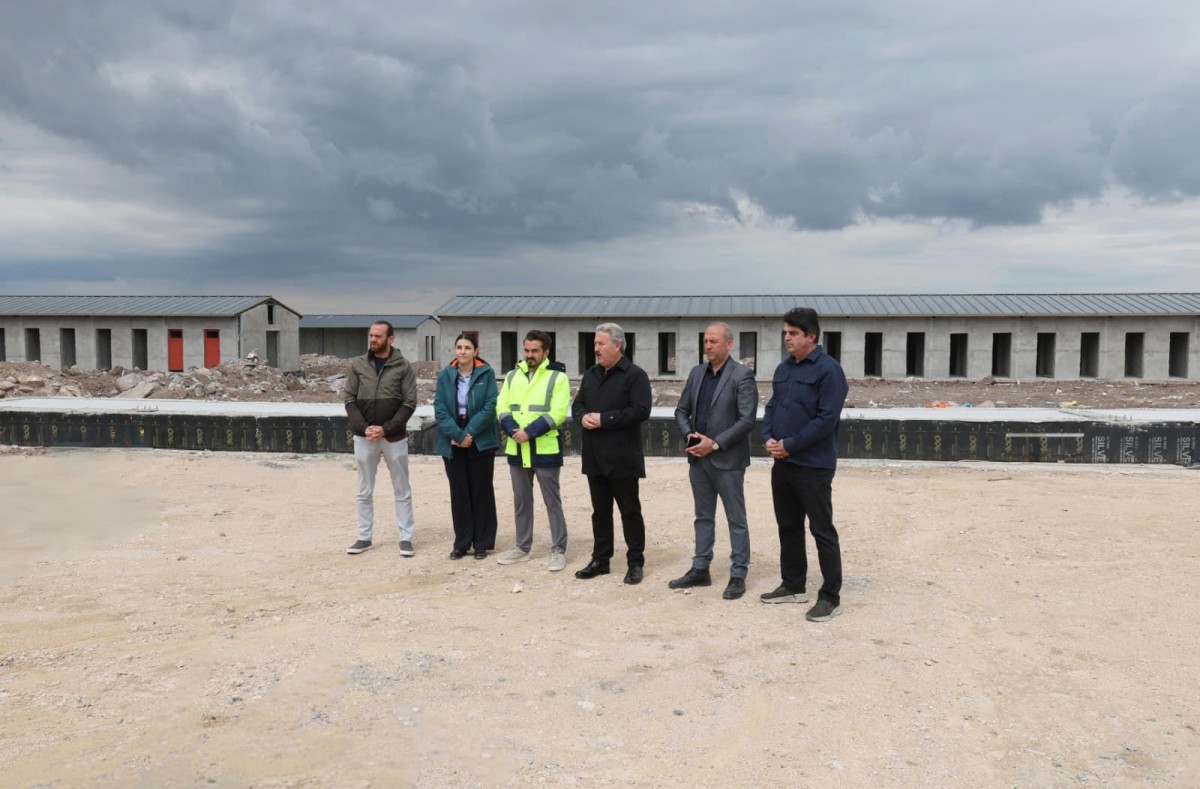 MELİKGAZİ BELEDİYESİ’NİN HAYVAN BAKIM EVİ HIZLA TAMAMLANIYOR