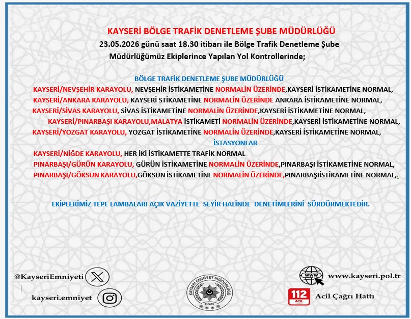 EMNİYET MÜDÜRLÜĞÜ'NDEN İKİ ÖNEMLİ UYARI