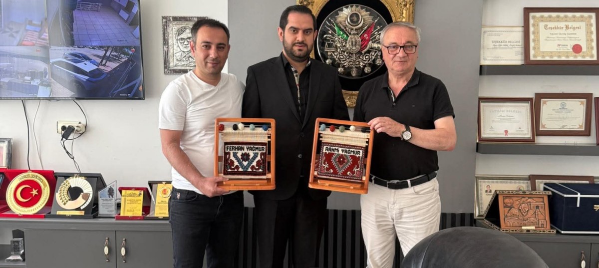 BURAK ÇİMEN'DEN RAHMİ YAĞMUR'A SÜRPRİZ ZİYARET