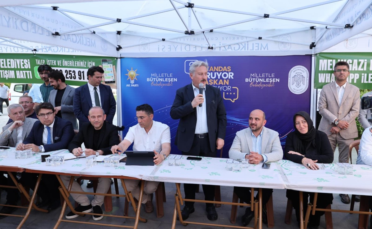 VATANDAŞ SORDU, BAŞKAN PALANCIOĞLU HEM CEVAPLADI HEM PROJELERİ ANLATTI
