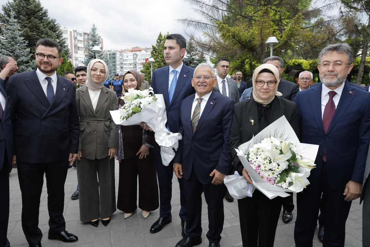 BAŞKAN BÜYÜKKILIÇ, BAKAN KURUM VE BAKAN YUMAKLI’YI AĞIRLADI