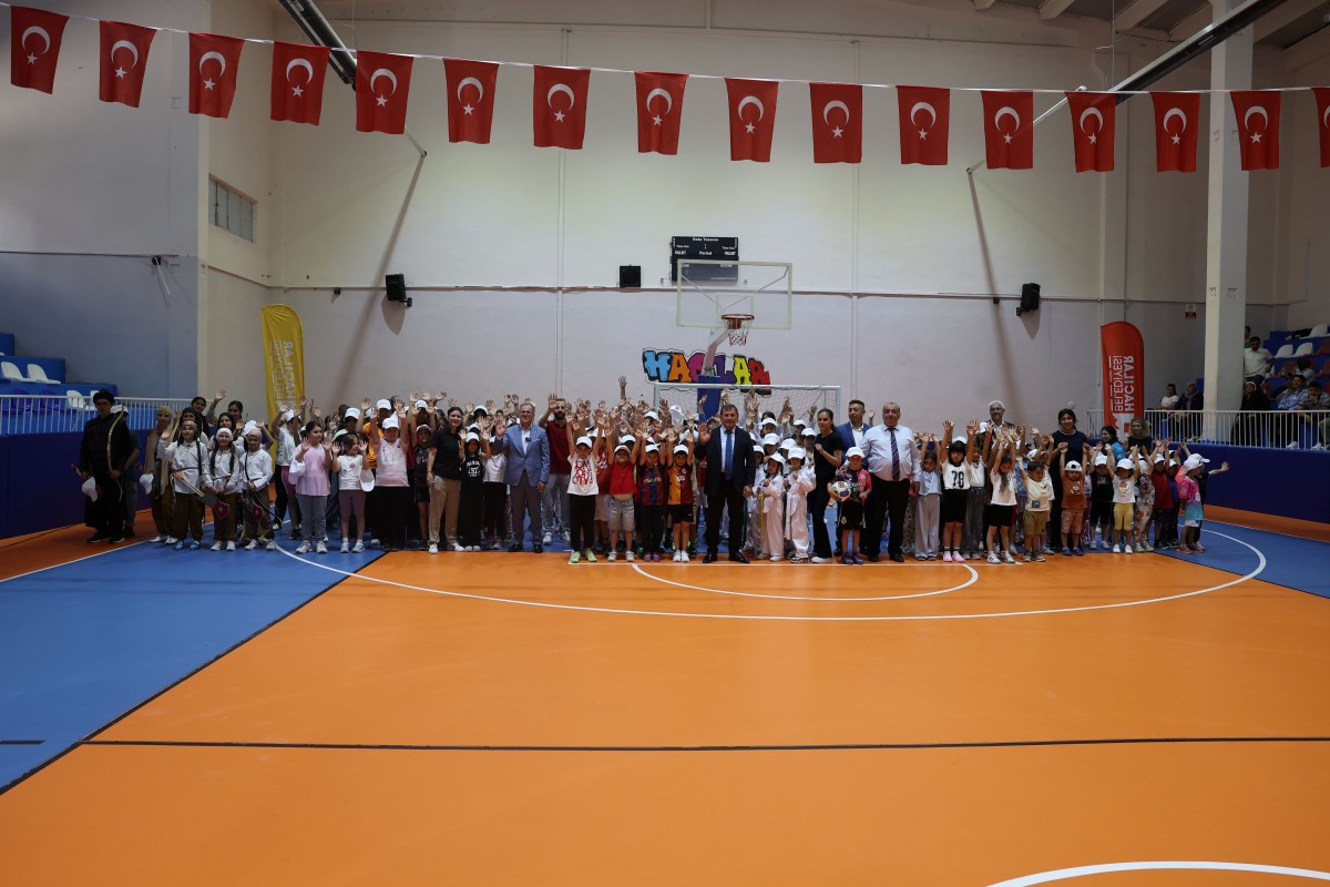HACILAR’DA YAZ SPOR OKULLARI COŞKUYLA AÇILDI