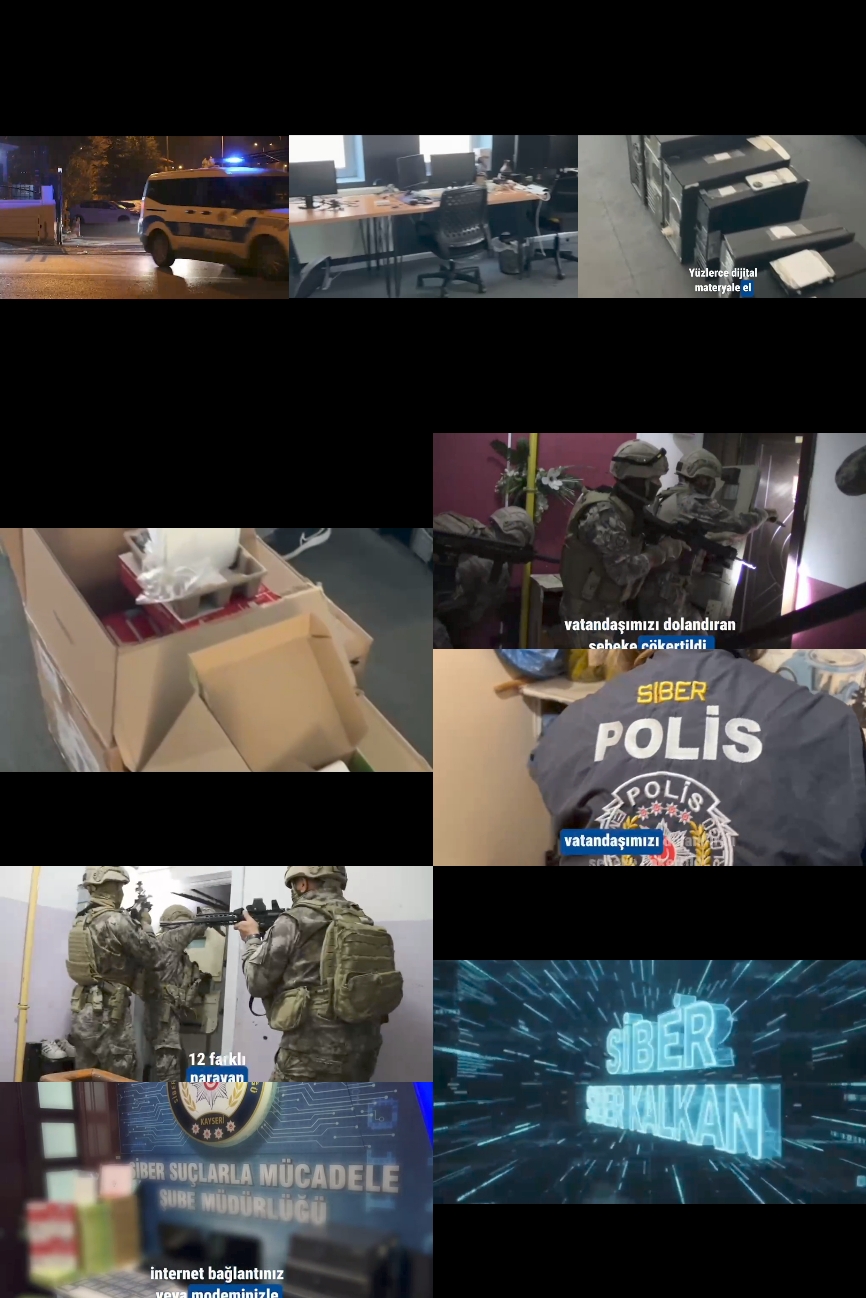 EMNİYET MÜDÜRLÜĞÜ'NDEN SİBER OPERASYON