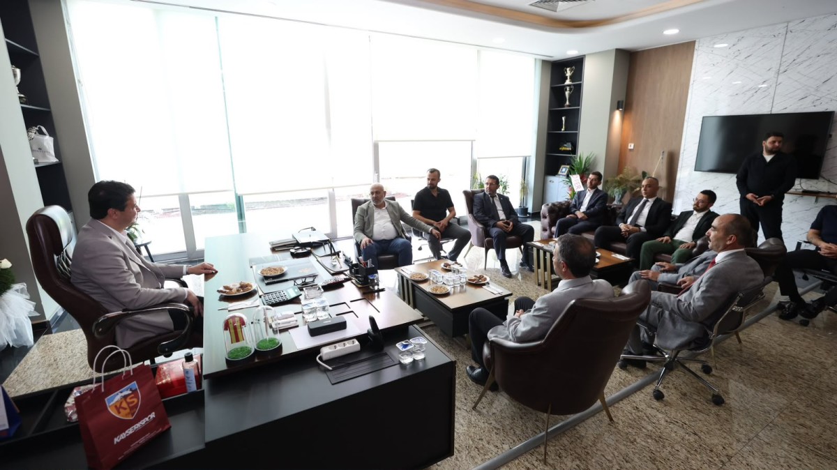 ARIKAN'DAN KAYSERİSPOR'A ZİYARET 