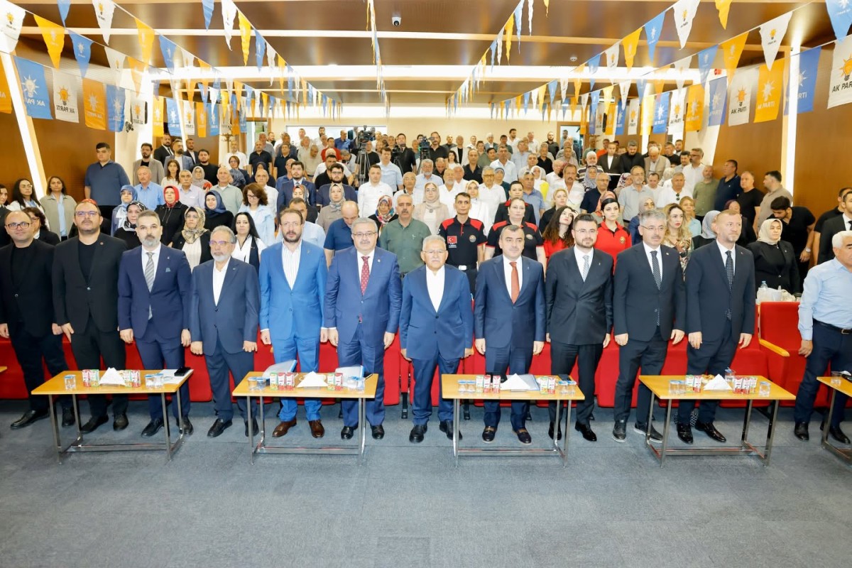 AK PARTİ TALAS, KOCASİNAN VE MELİKGAZİ İLÇE DANIŞMA MECLİS TOPLANTILARI YAPILDI