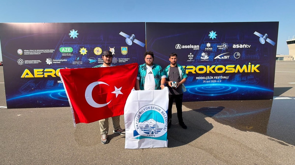 KAYSERİ BÜYÜKŞEHİR’İN TEKNOLOJİ DESTEĞİ ULUSLARARASI BAŞARIYA DÖNÜŞTÜ