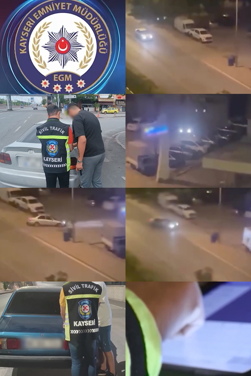 TRAFİK MAGANDALARlNA GEÇİT YOK