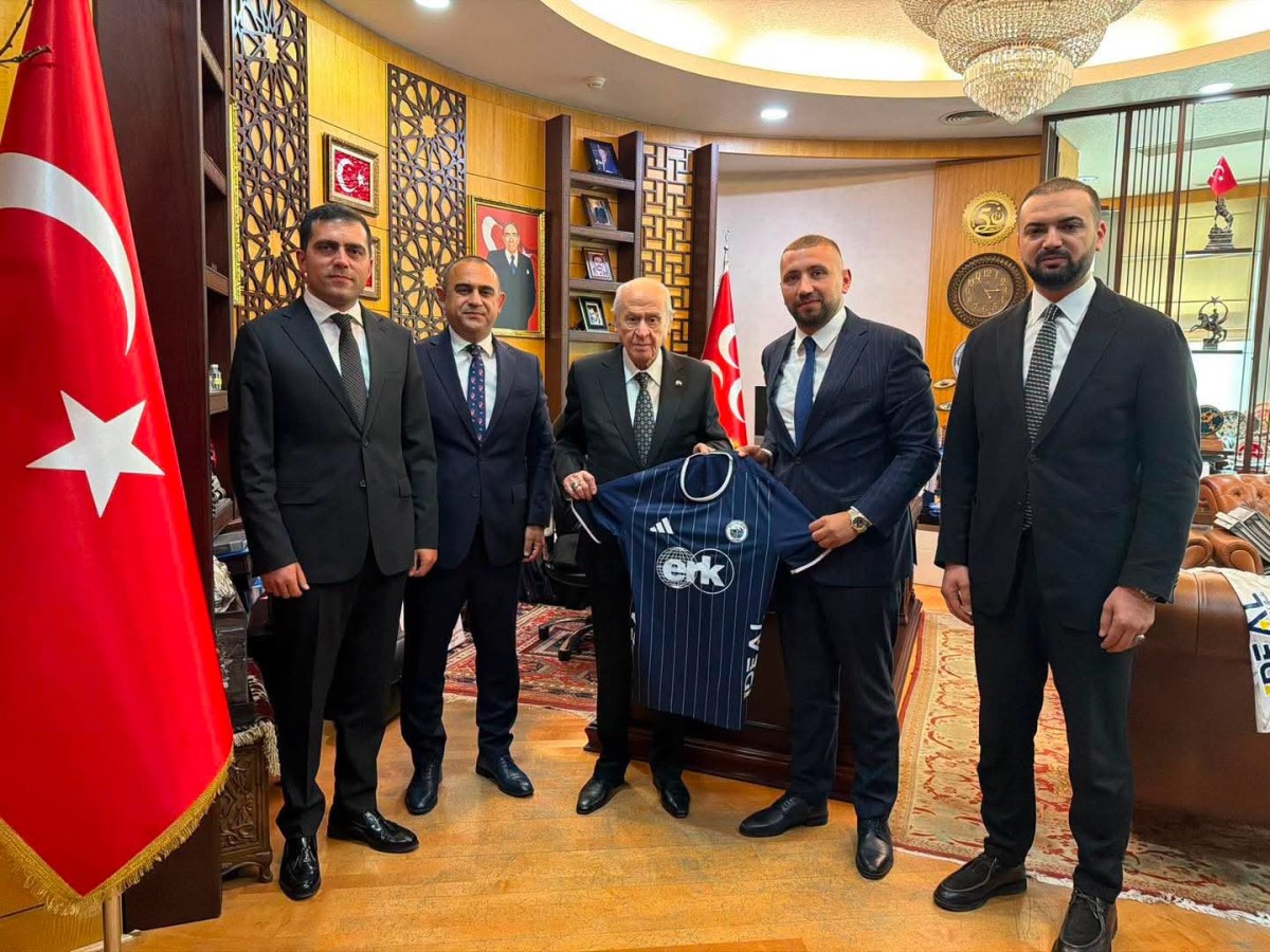 ERCİYES 38 FK'DAN DEVLET BAHÇELİ'YE ZİYARET