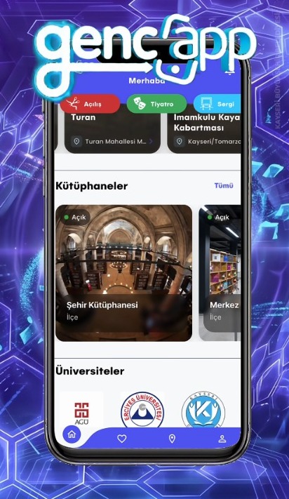 BÜYÜKŞEHİR, GENÇAPP İLE KAYSERİ'NİN SOSYAL HAYATINI DİJİTALLEŞTİRDİ