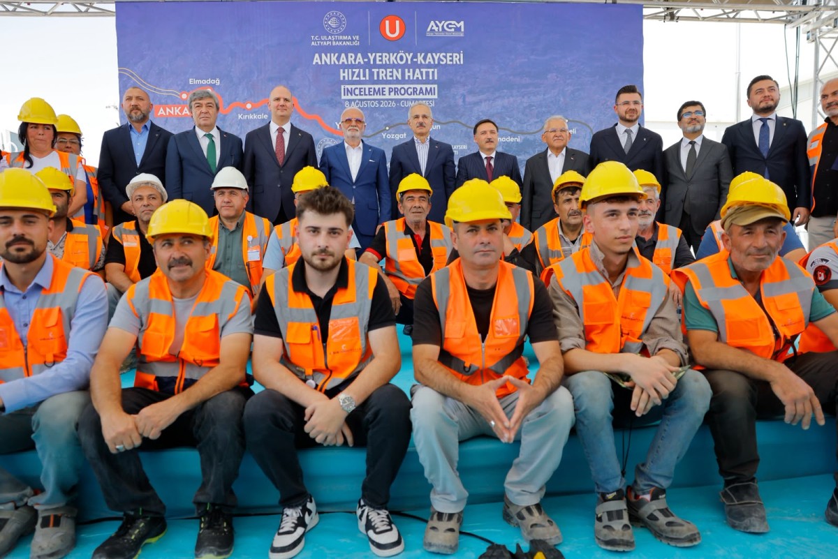 BAKAN URALOĞLU VE BAŞKAN BÜYÜKKILIÇ’TAN YÜKSEK HIZLI TREN PROJESİNDE İNCELEME